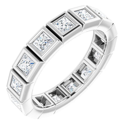 1 1/5 CTW Natural Diamond Eternity Band, 2.19 mm