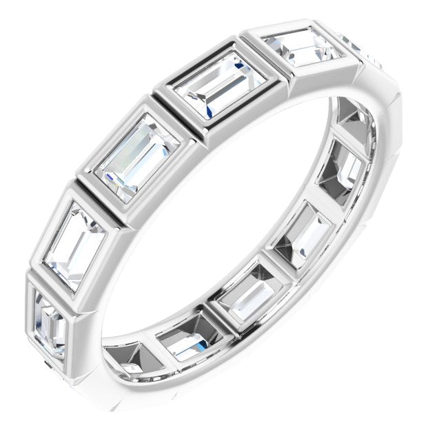 1 1/4 CTW Natural Diamond Eternity Band, 1.25 mm