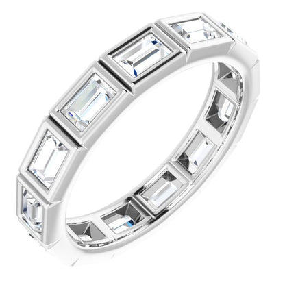 1 1/4 CTW Natural Diamond Eternity Band, 1.25 mm