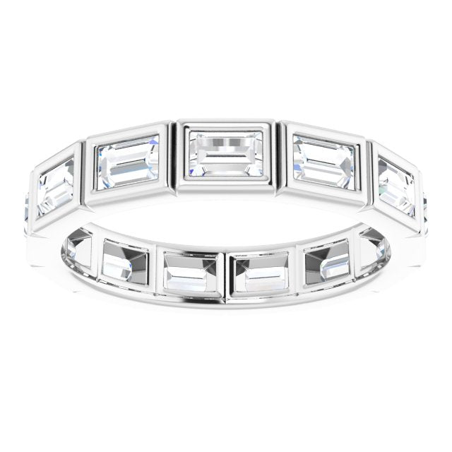 1 1/4 CTW Natural Diamond Eternity Band, 1.25 mm
