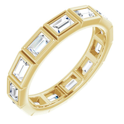 1 1/4 CTW Natural Diamond Eternity Band, 1.25 mm