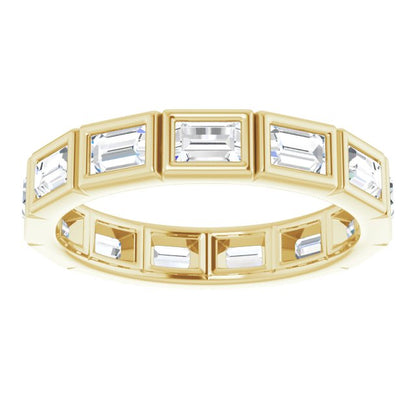 1 1/4 CTW Natural Diamond Eternity Band, 1.25 mm