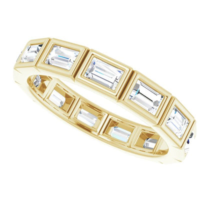 1 1/4 CTW Natural Diamond Eternity Band, 1.25 mm