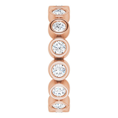 1 CTW Natural Diamond Eternity Band, 1.39 mm