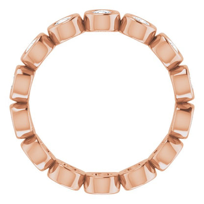1 CTW Natural Diamond Eternity Band, 1.39 mm