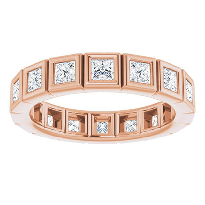 1 1/8 CTW Natural Diamond Eternity Band, 3.76 mm