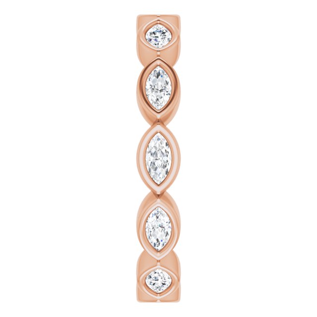 1/2 CTW Natural Diamond Eternity Band, 2.11 mm
