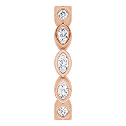 1/2 CTW Natural Diamond Eternity Band, 2.11 mm