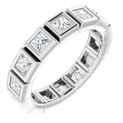 1 1/3 CTW Natural Diamond Eternity Band, 4.08 mm