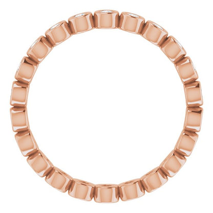 1/3 CTW Natural Diamond Eternity Band, 3.53 mm