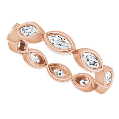 5/8 CTW Natural Diamond Eternity Band, 2.71 mm