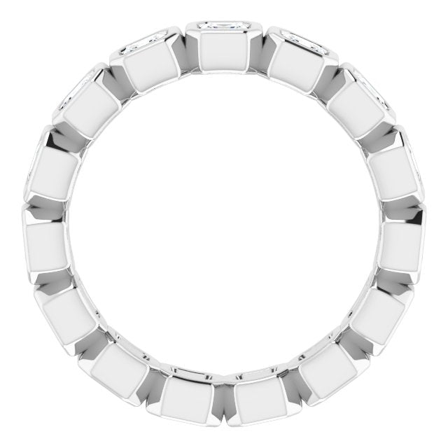 1 3/8 CTW Natural Diamond Eternity Band, 1.58 mm