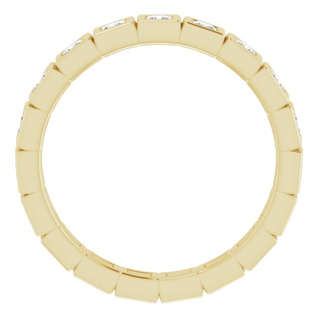 5/8 CTW Natural Diamond Eternity Band, 2.71 mm