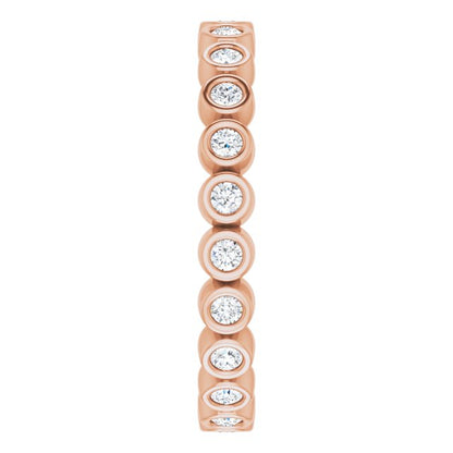 1/3 CTW Natural Diamond Eternity Band, 3.53 mm