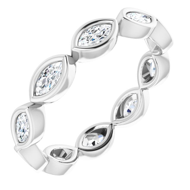 5/8 CTW Natural Diamond Eternity Band, 2.71 mm