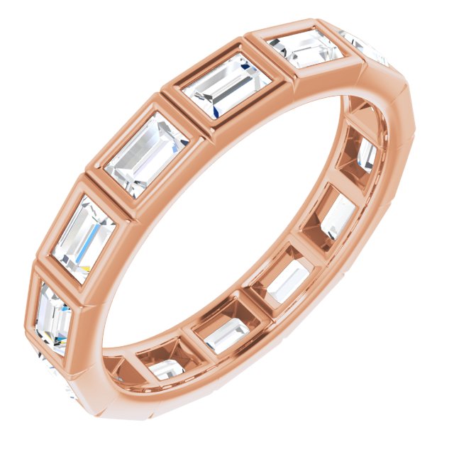 1 1/6 CTW Natural Diamond Eternity Band, 3.33 mm