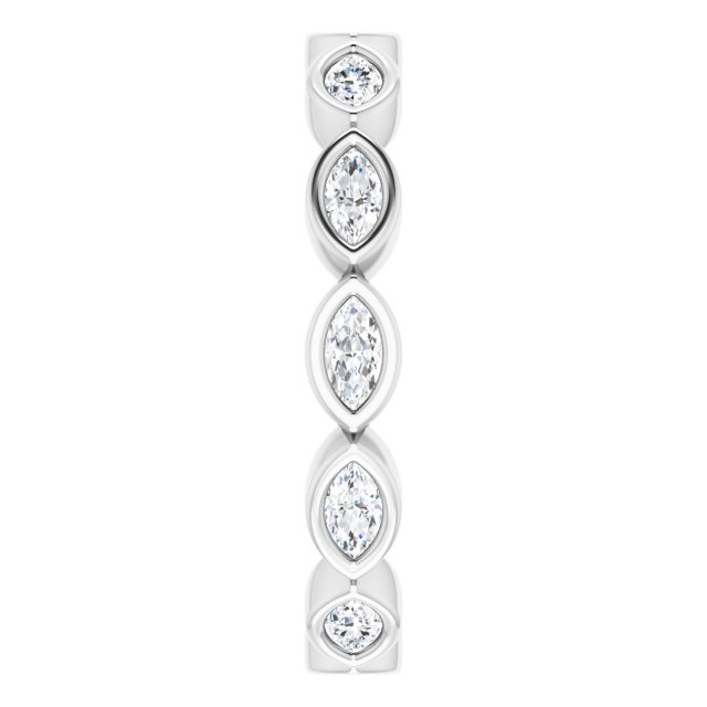 1/2 CTW Natural Diamond Eternity Band, 2.11 mm