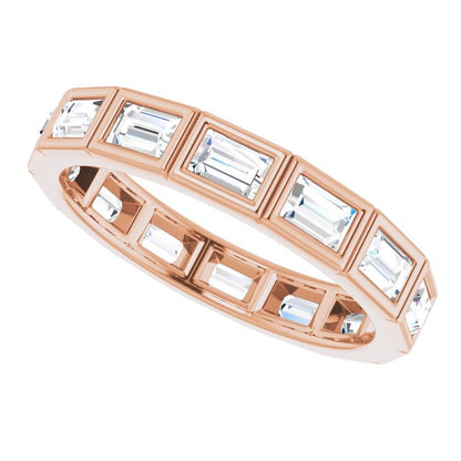 1 1/6 CTW Natural Diamond Eternity Band, 3.33 mm