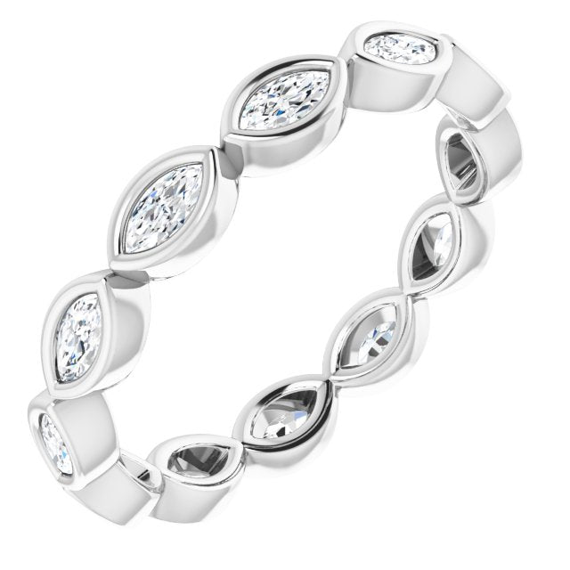 1/2 CTW Natural Diamond Eternity Band, 2.11 mm