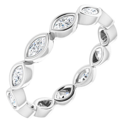 1/2 CTW Natural Diamond Eternity Band, 2.11 mm
