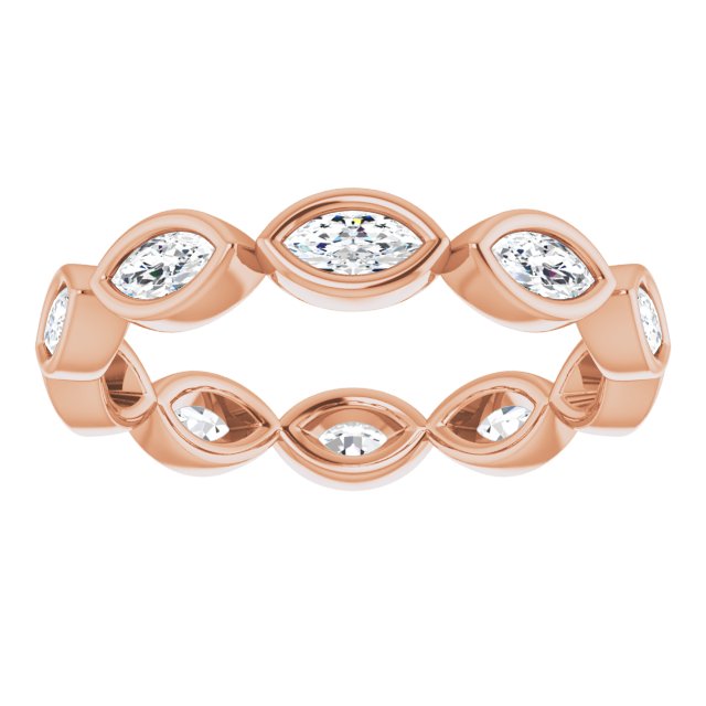 5/8 CTW Natural Diamond Eternity Band, 2.71 mm