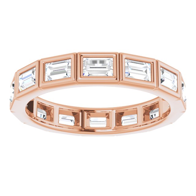1 1/6 CTW Natural Diamond Eternity Band, 3.33 mm