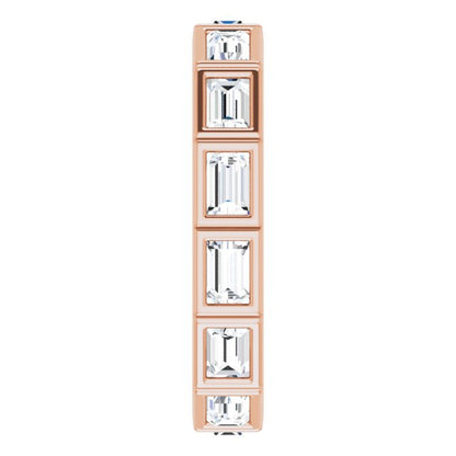 1 1/6 CTW Natural Diamond Eternity Band, 3.33 mm