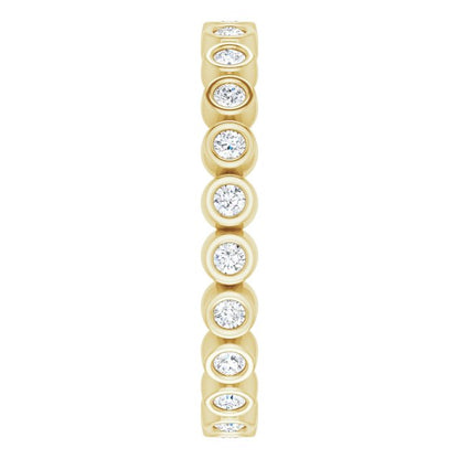 1/3 CTW Natural Diamond Eternity Band, 3.53 mm