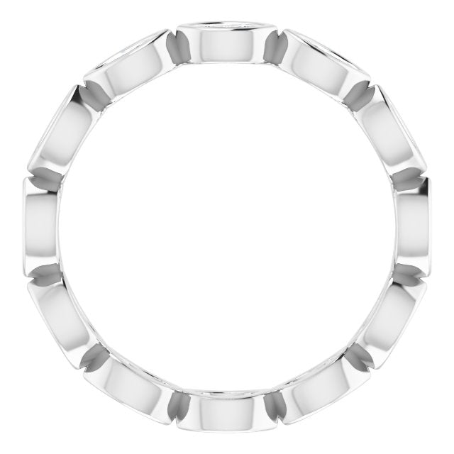 1/2 CTW Natural Diamond Eternity Band, 2.11 mm