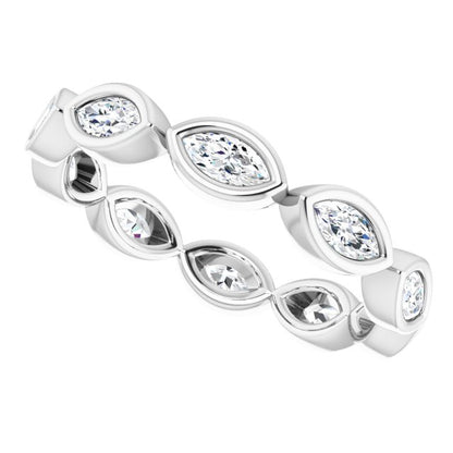 5/8 CTW Natural Diamond Eternity Band, 2.71 mm