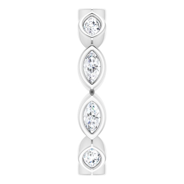 5/8 CTW Natural Diamond Eternity Band, 2.71 mm