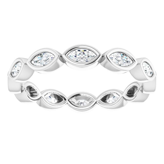 1/2 CTW Natural Diamond Eternity Band, 2.11 mm