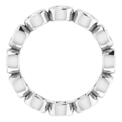 1 3/8 CTW Natural Diamond Eternity Band, 1.58 mm