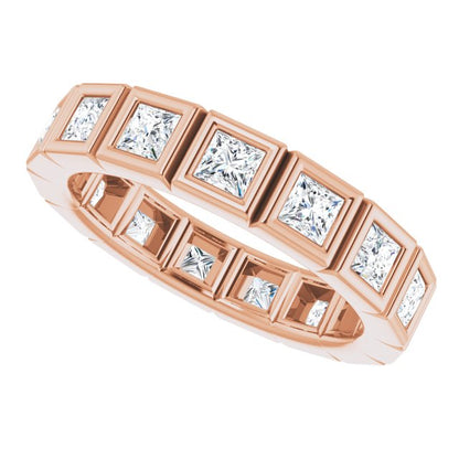 1 1/2 CTW Natural Diamond Eternity Band, 2.5 mm
