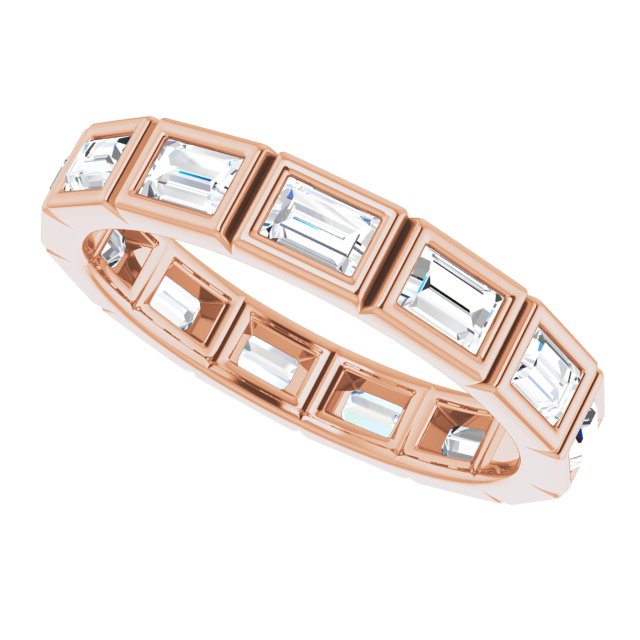 1 1/4 CTW Natural Diamond Eternity Band, 1.25 mm