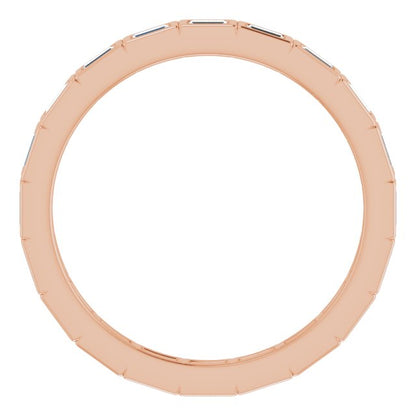 1/4 CTW Natural Diamond Eternity Band, 2.11 mm