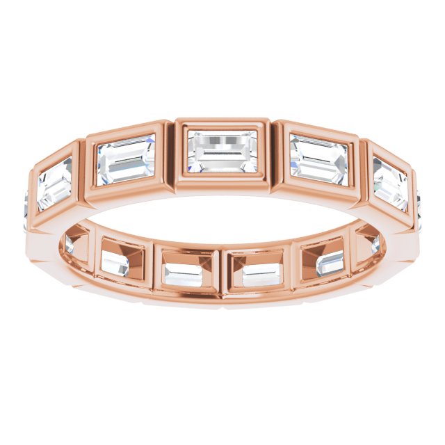 1 1/4 CTW Natural Diamond Eternity Band, 1.25 mm