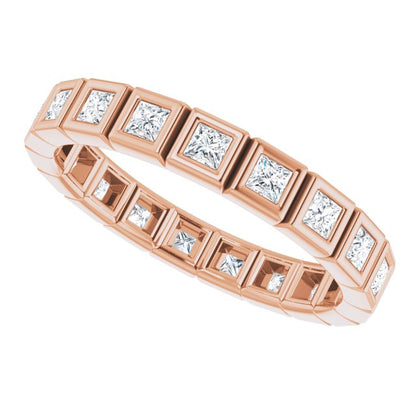 5/8 CTW Natural Diamond Eternity Band, 2.71 mm