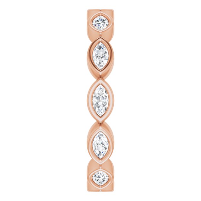 1/2 CTW Natural Diamond Eternity Band, 2.11 mm