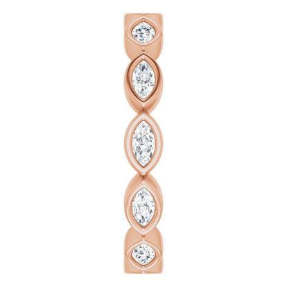 1/2 CTW Natural Diamond Eternity Band, 2.11 mm
