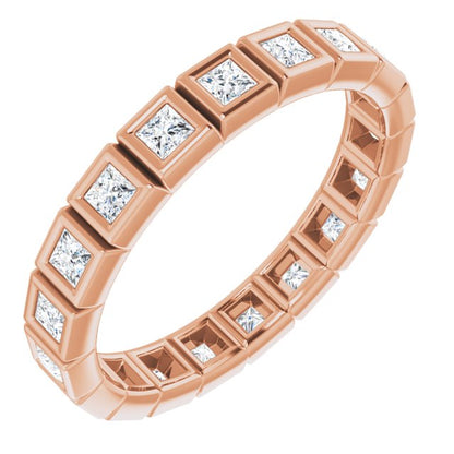 5/8 CTW Natural Diamond Eternity Band, 2.71 mm