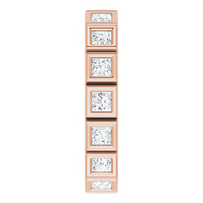 1 1/5 CTW Natural Diamond Eternity Band, 2.19 mm