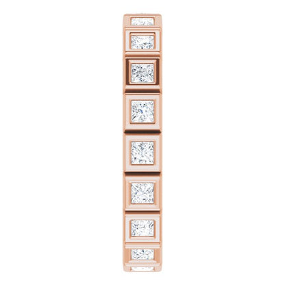 5/8 CTW Natural Diamond Eternity Band, 2.71 mm