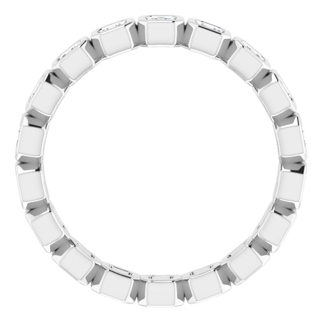 9/10 CTW Natural Diamond Eternity Band, 4.13 mm