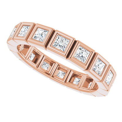 1 1/5 CTW Natural Diamond Eternity Band, 2.19 mm