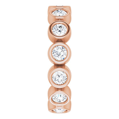 1 3/8 CTW Natural Diamond Eternity Band, 1.58 mm