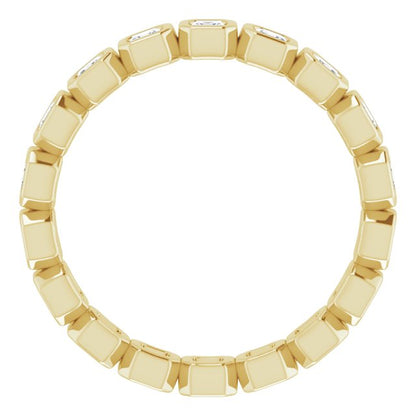 9/10 CTW Natural Diamond Eternity Band, 4.13 mm