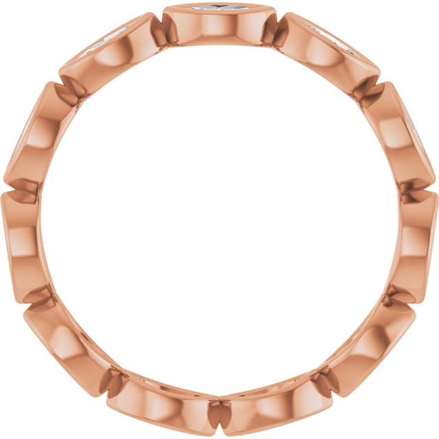 3/4 CTW Natural Diamond Eternity Band, 3.35 mm