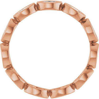 3/4 CTW Natural Diamond Eternity Band, 3.35 mm