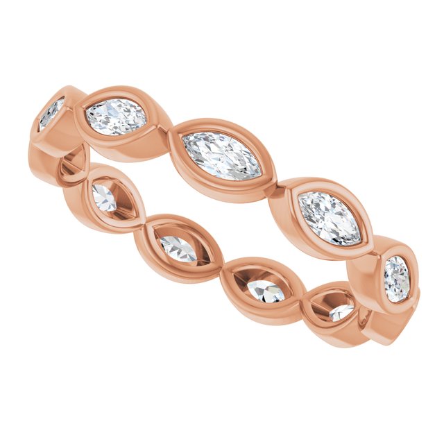 3/4 CTW Natural Diamond Eternity Band, 3.35 mm